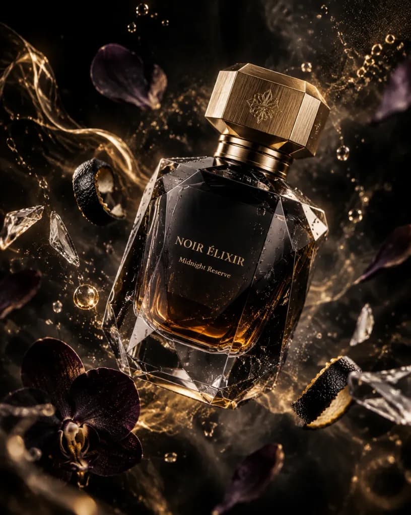 Luxury Perfume Bottle Commercial Advertisement