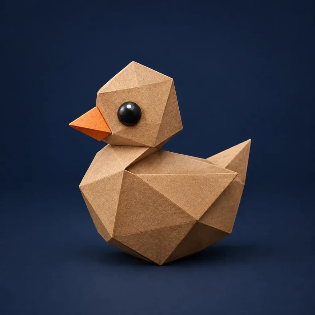 Low-Poly Cardboard Origami Animal Sculptures
