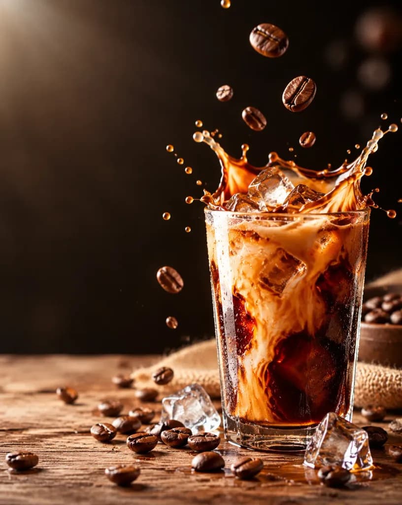 Dynamic Commercial Food Splash Photography