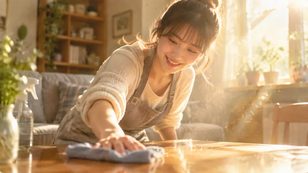 Morning Light Joyful Indoor Cleaning