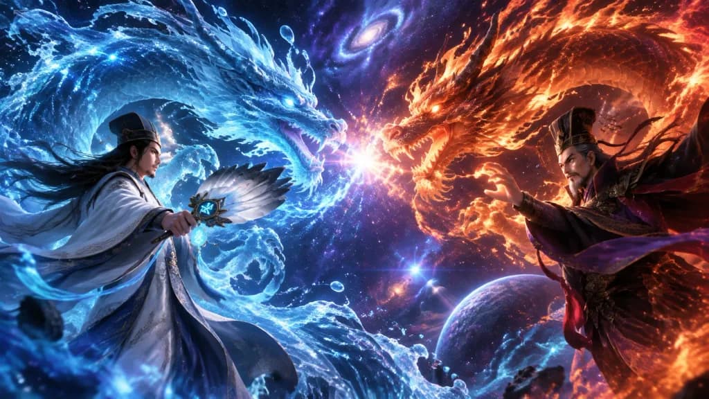 Cosmic Clash of Zhuge Liang and Sima Yi