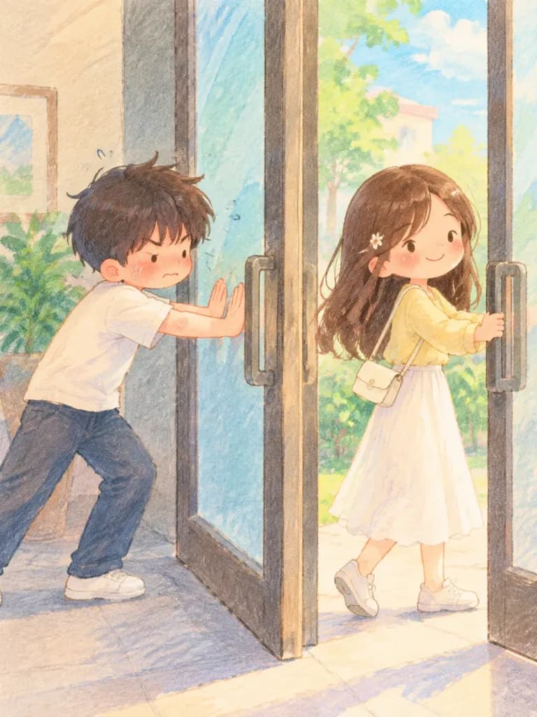 Children's Book Watercolor Pencil Portrait