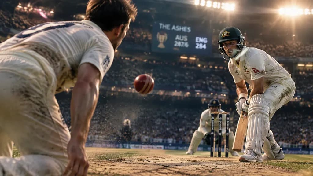 Cinematic Ashes Cricket Test Match Duel
