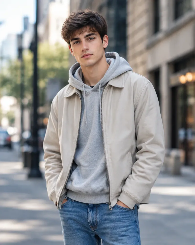 Urban Editorial Portrait of a Young Man