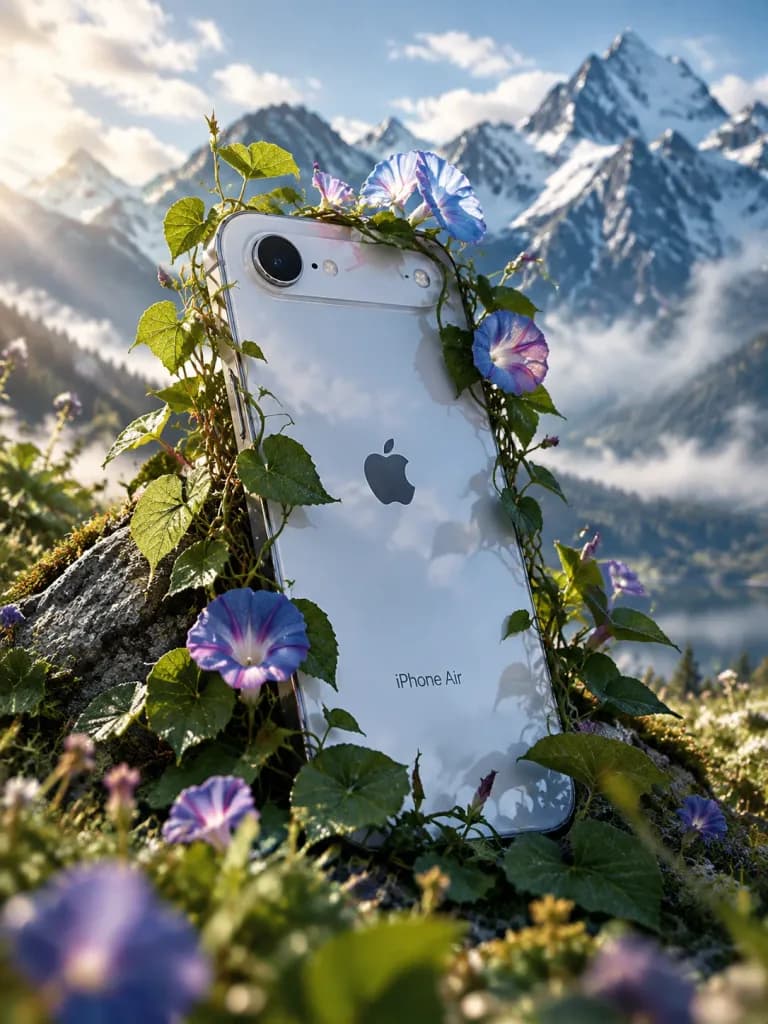 Tech Device Overgrown by Alpine Nature