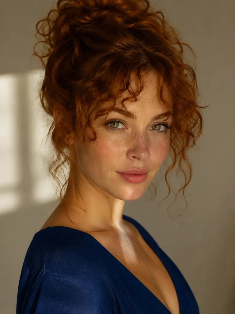 Filmowy Portret Kobiety w Naturalnym Świetle