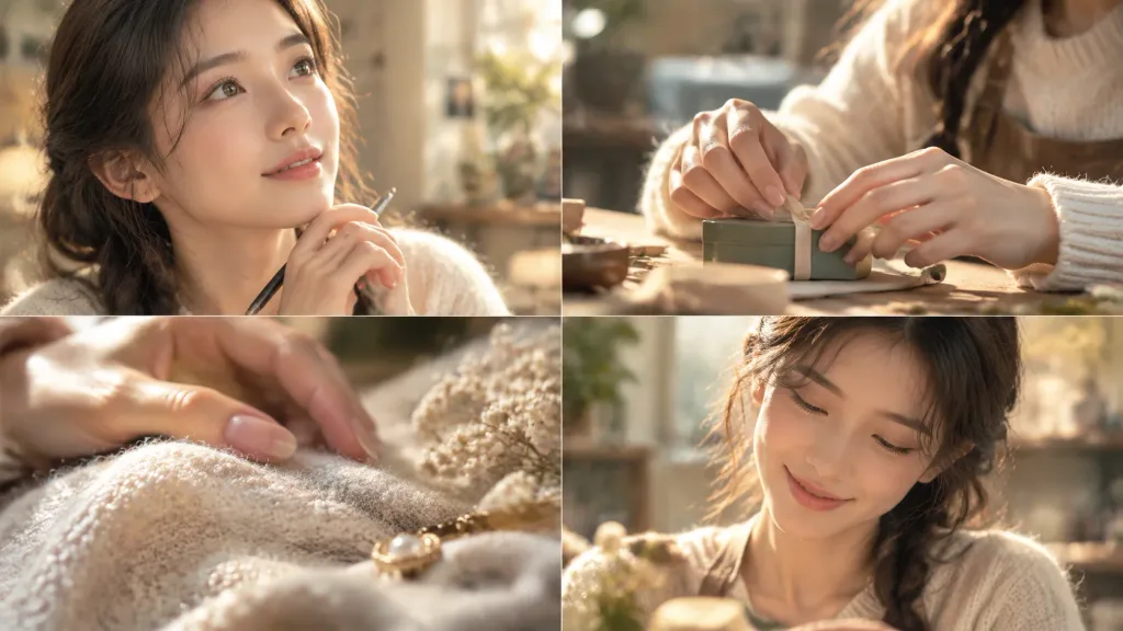Cinematic Portrait Moments of a Woman