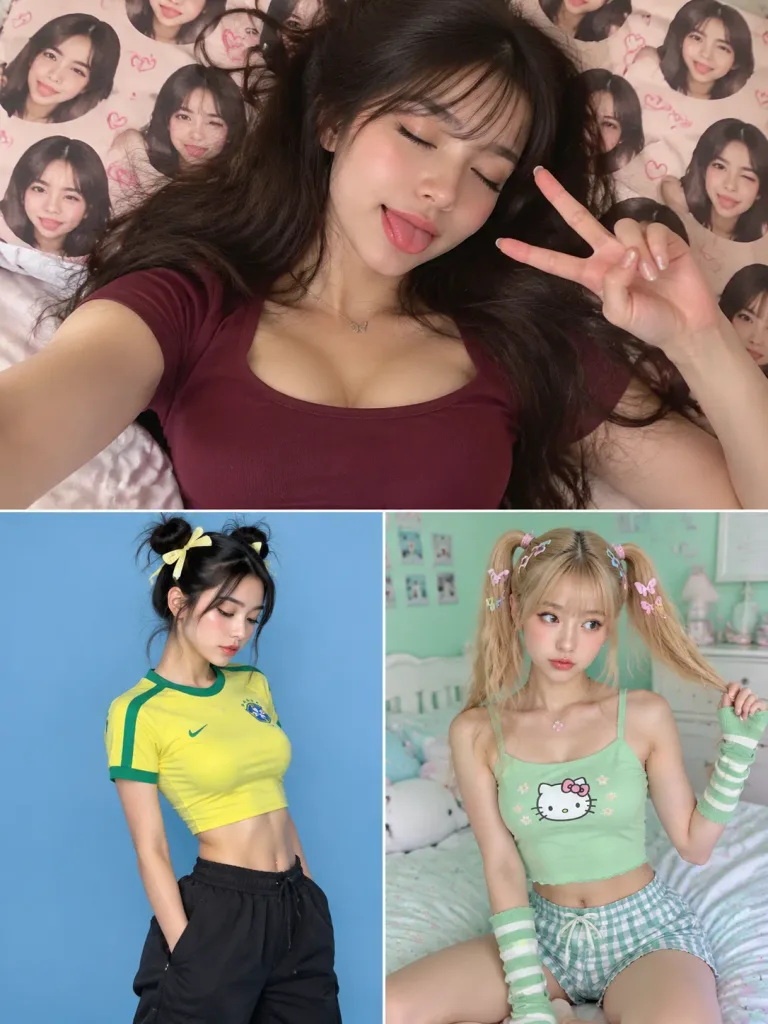 세 가지 감성 포트레이트 콘셉트 프롬프트