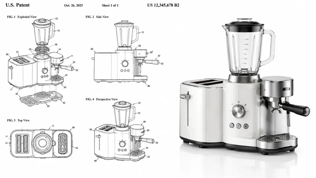 Absurd Patent Concept and Product Render