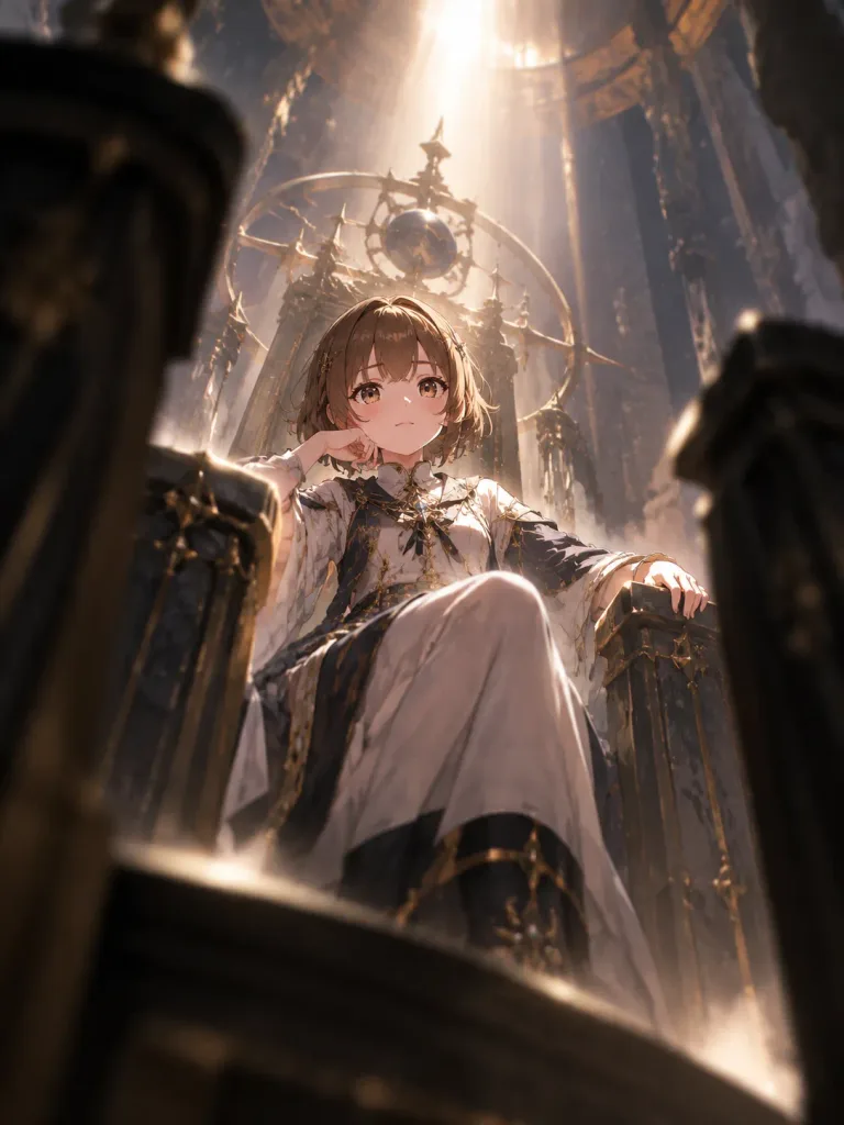 Divine Throne Character Dominance Portrait