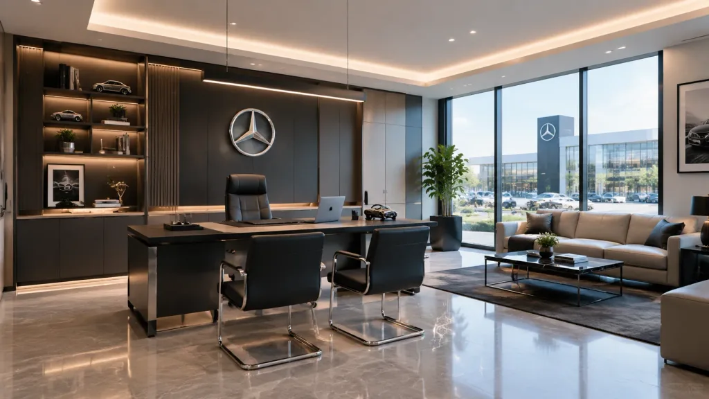 Modern Mercedes Home Office Renovation