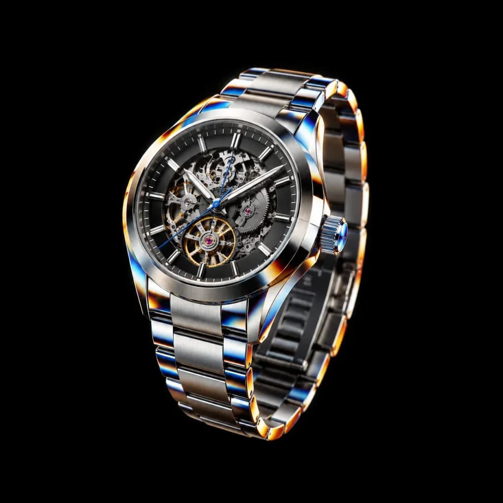 Levitating Luxury Product Studio Render
