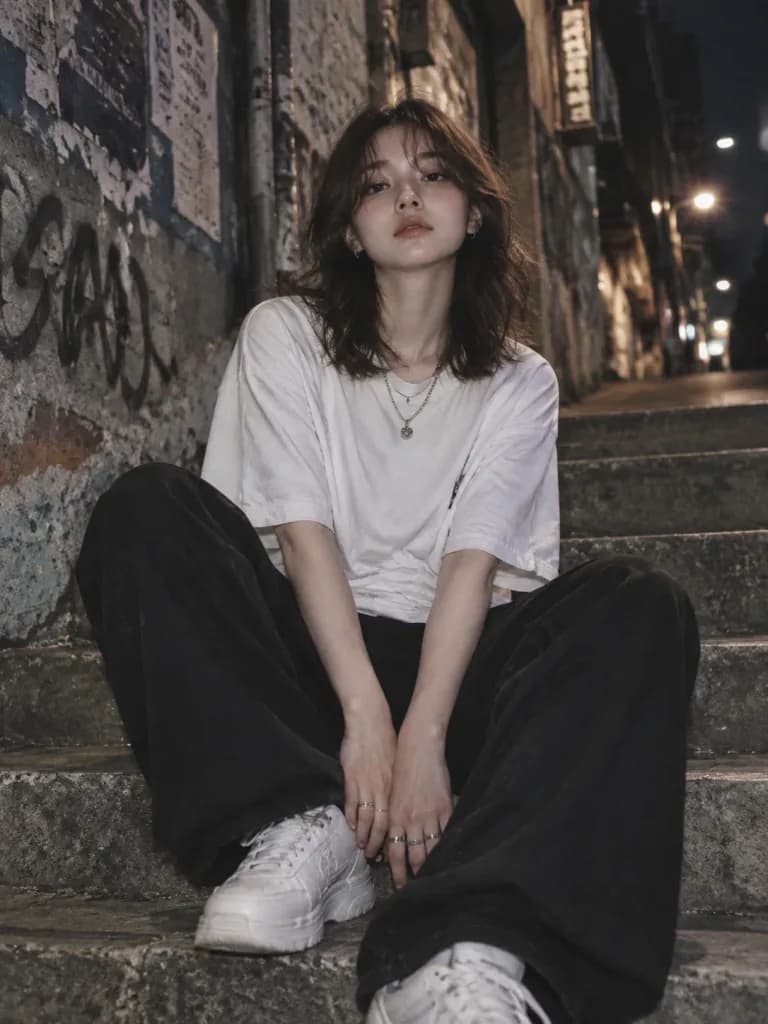 Chân Dung Street Style Trong Con Hẻm Đô Thị