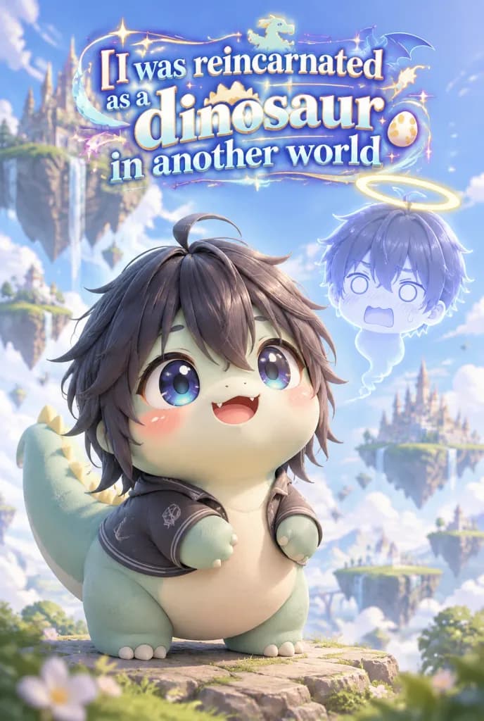 Isekai Dinosaur Light Novel Cover