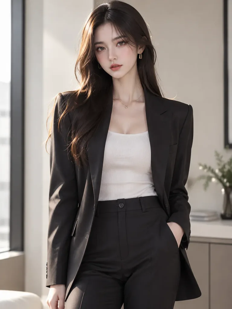 Editorial Fashion Portrait Template