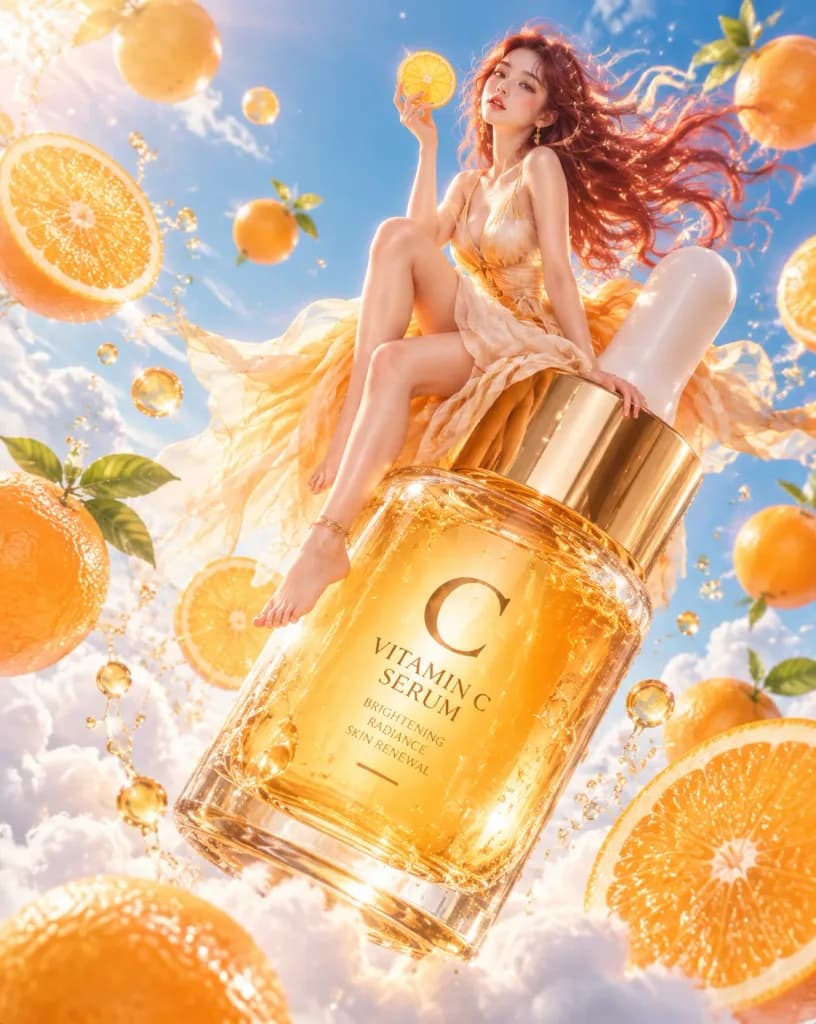 Floating Vitamin C Serum Cloud Ad