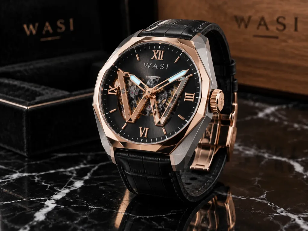 Macro Luxury Wristwatch Product Photography