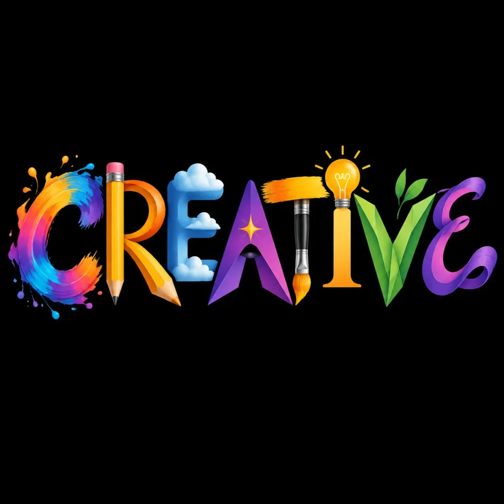 Custom Thematic Decorative Typography