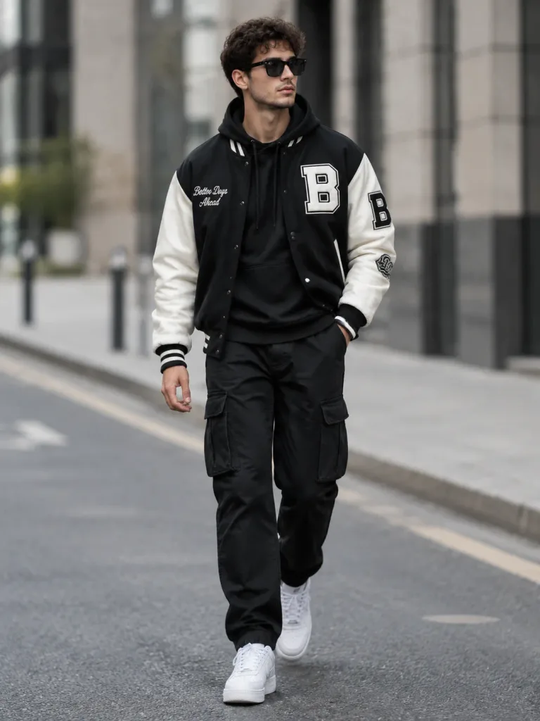 Cinematic Male Street Fashion Portrait