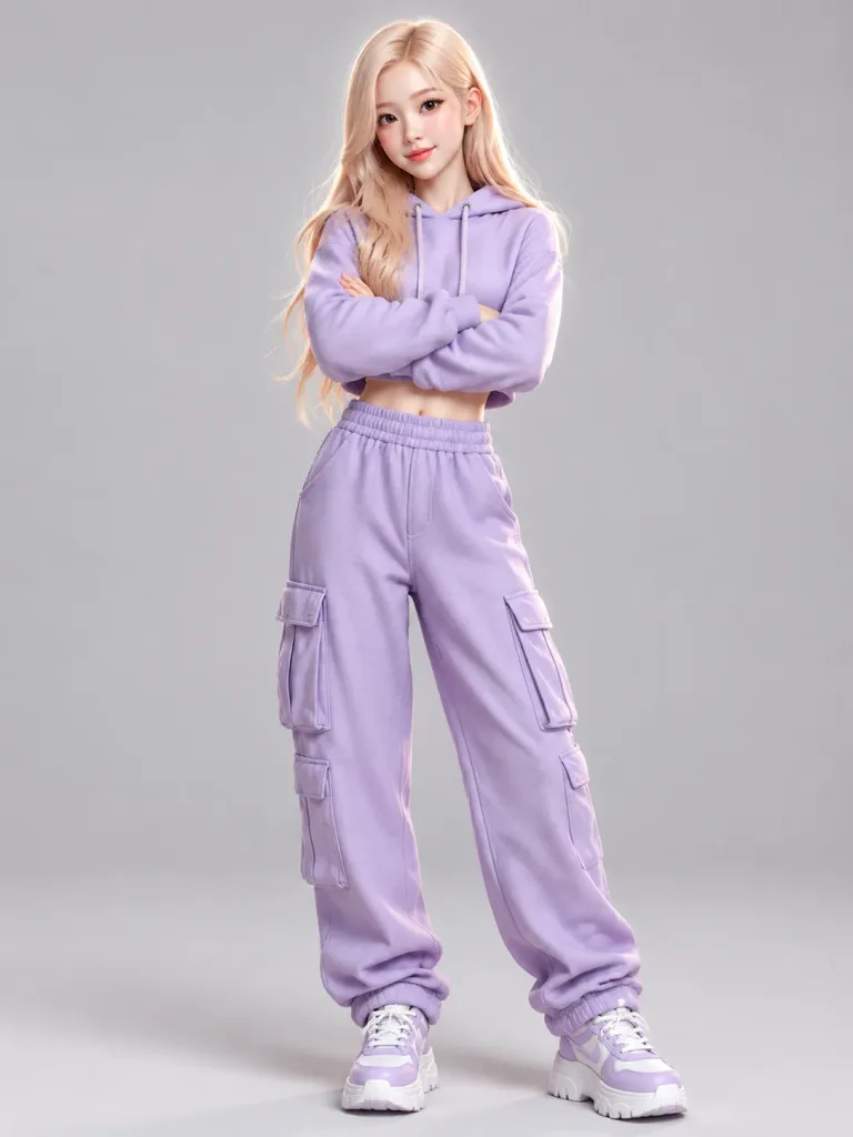 3D Animated K-Pop Idol Character
