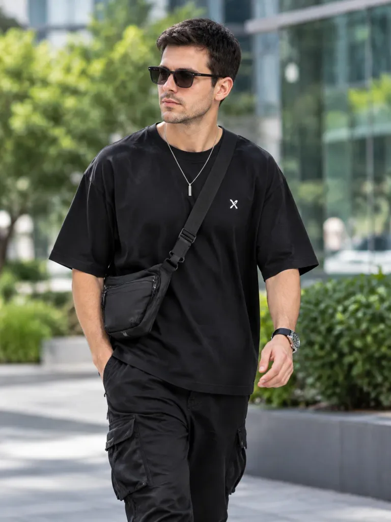 Modern Streetwear Urban Editorial Portrait
