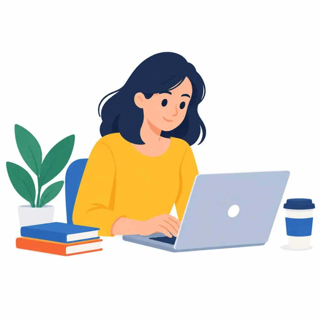 Flat Startup Vector Illustration