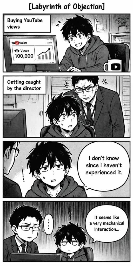 4コマ漫画ストリップ