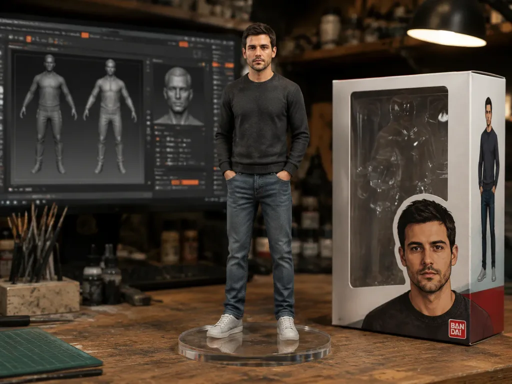 Commercial Figurine in Artisan Workshop