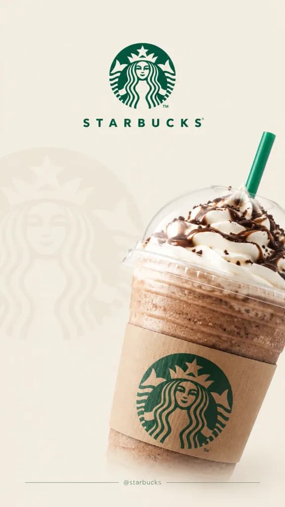 Luxury Studio Ad for Starbucks Frappuccino