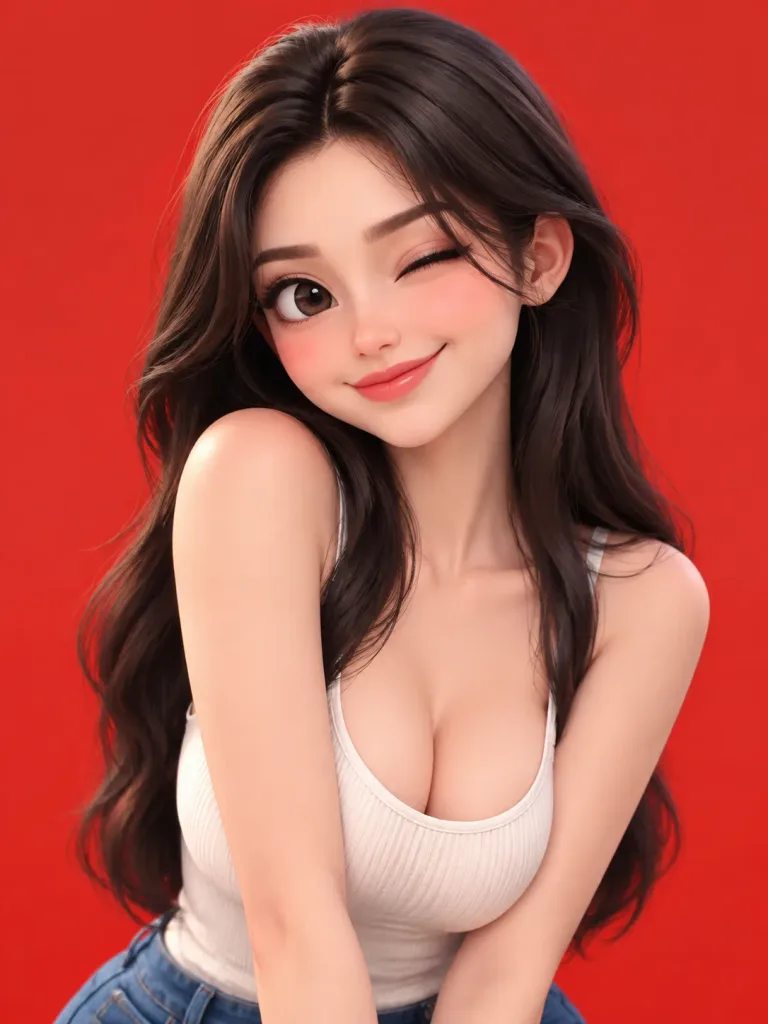 스타일화된 3D 유명인 캐리커처 포트레이트