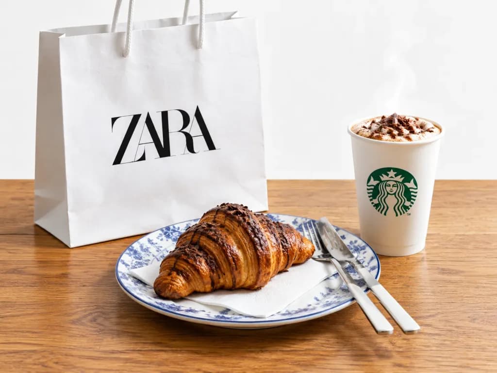 Studio Still Life with Croissant and Coffee