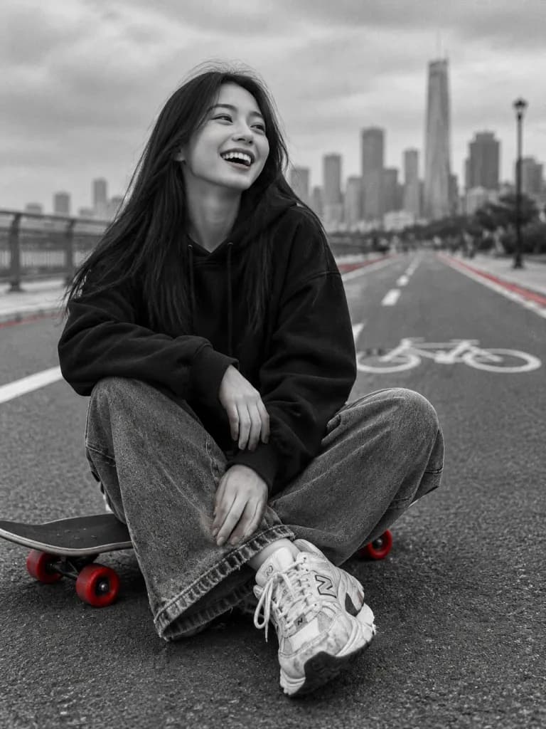 Ritratto Cinematografico da Strada di Skater