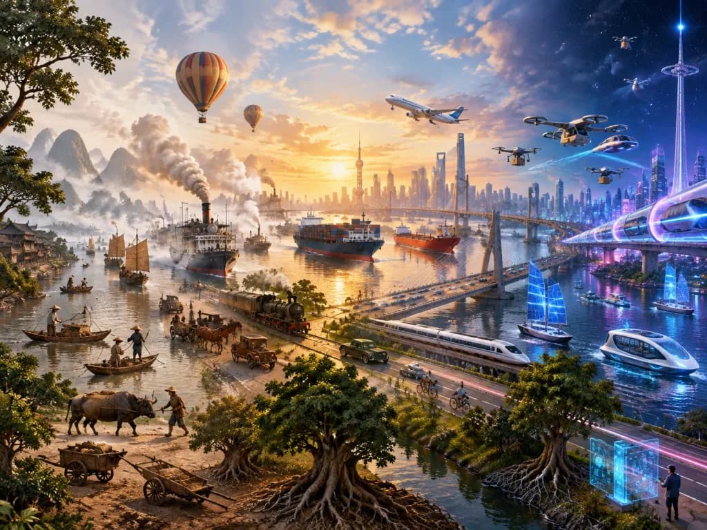 Panorama de la Evolución del Transporte