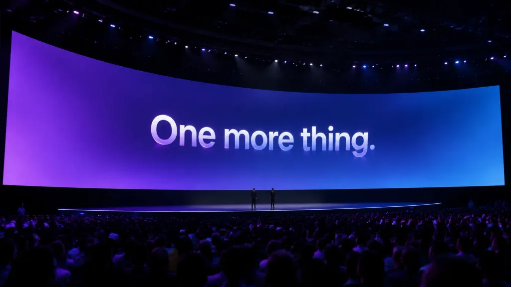Tech Keynote Stage Presentation