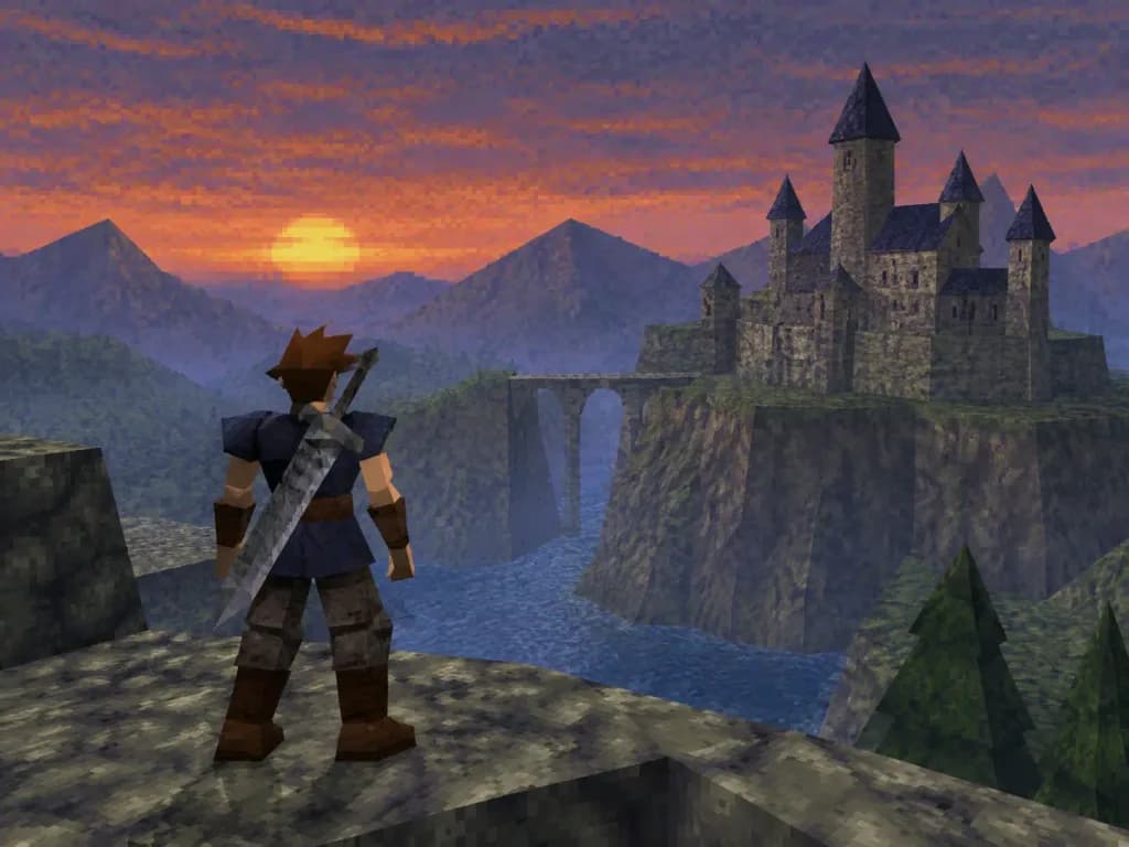 Retro PlayStation 1 Screenshot Conversion