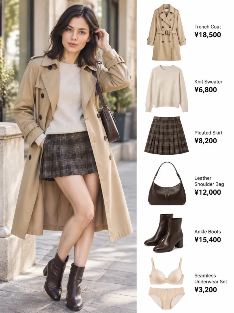 Editorial OOTD Fashion Magazine Collage