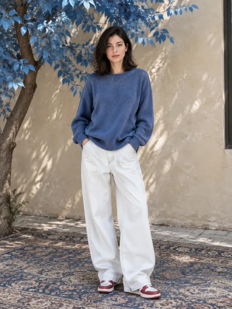 Ritratto Streetwear Amplo all'Aperto