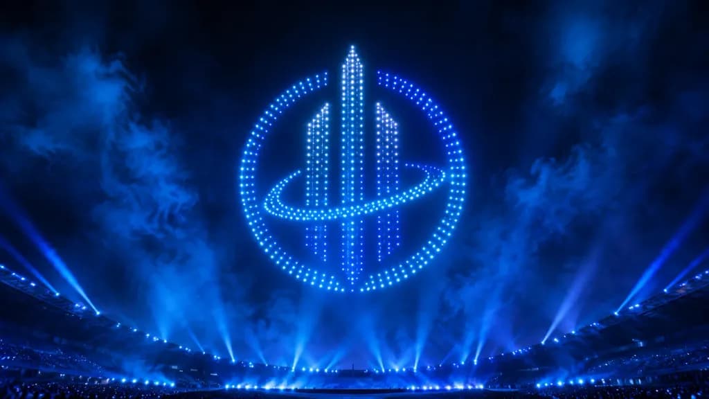 Stadium Drone Light Show Logo