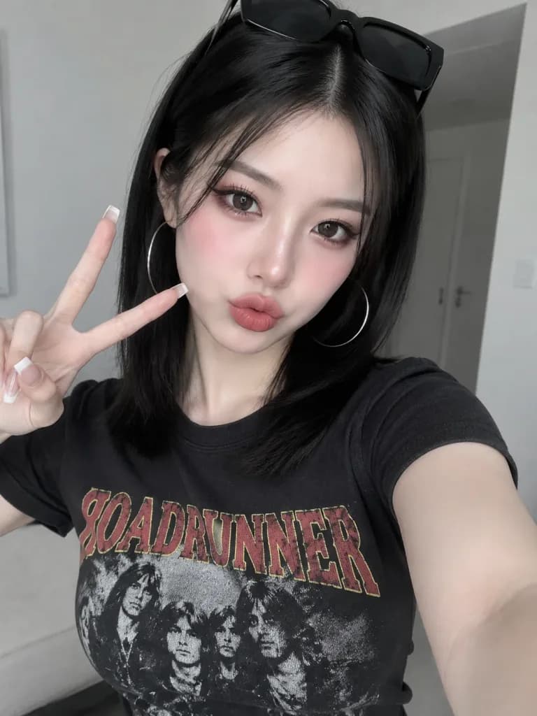 Ulzzang Douyin Nahaufnahme Selfie