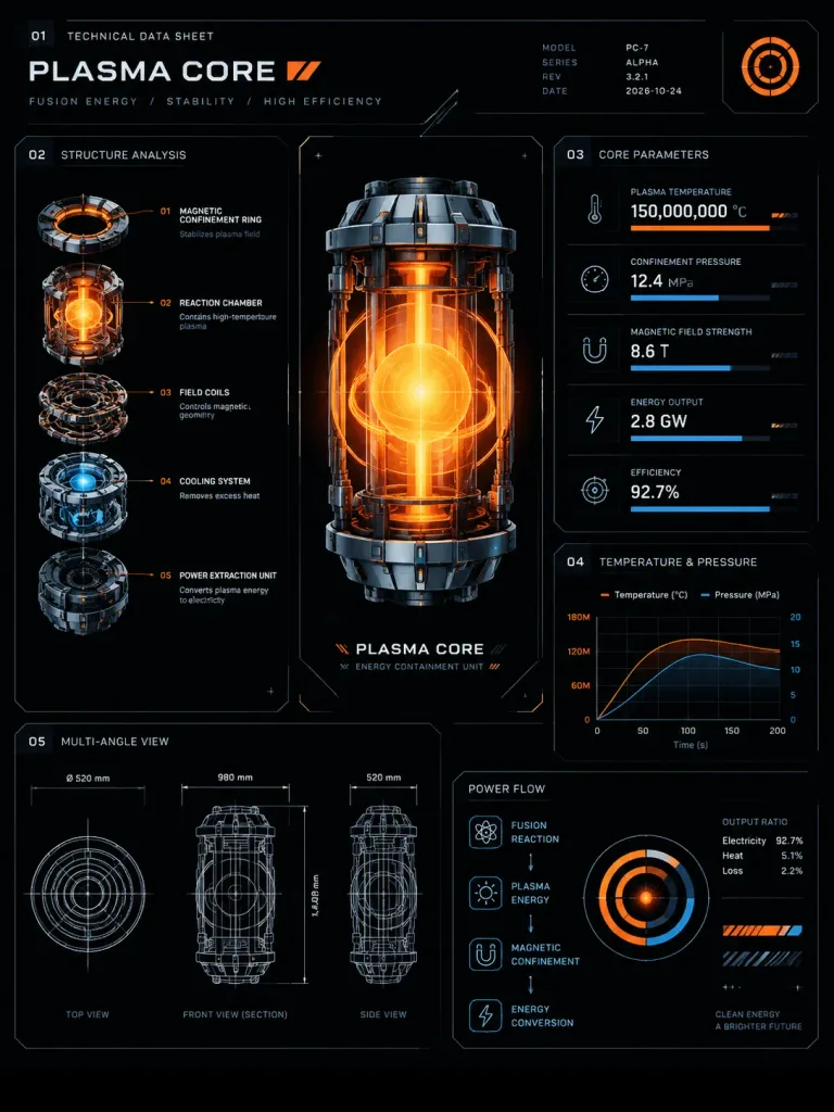 Minimalist Plasma Core Technical Sheet