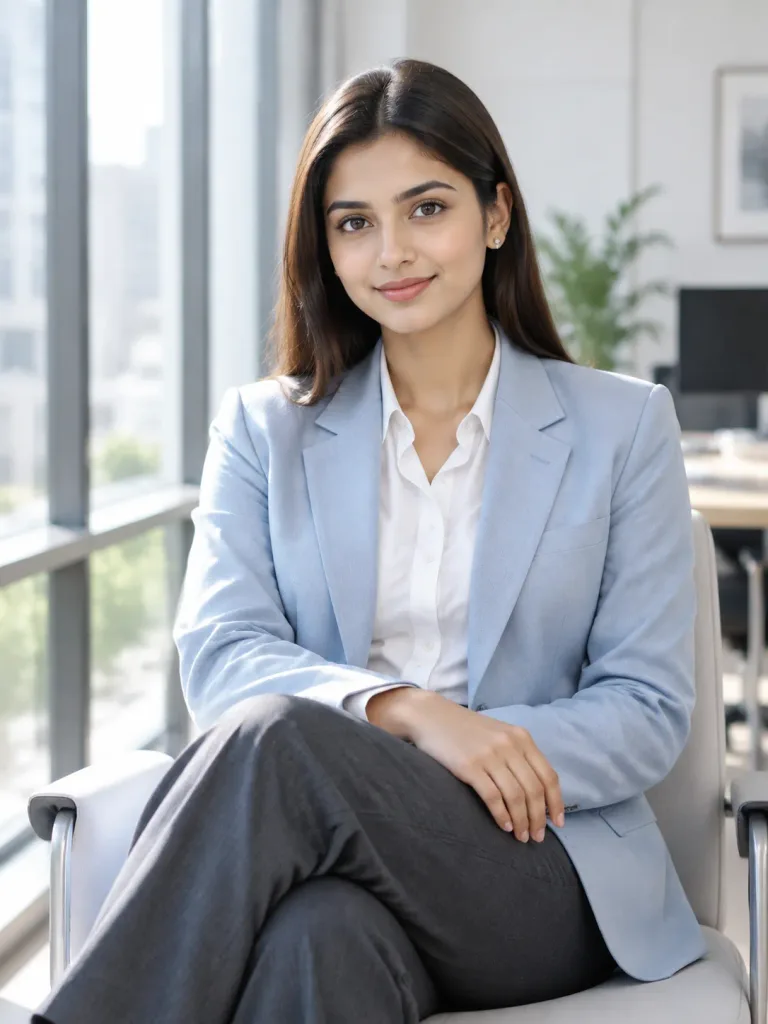 Corporate Portrait in Modern Office