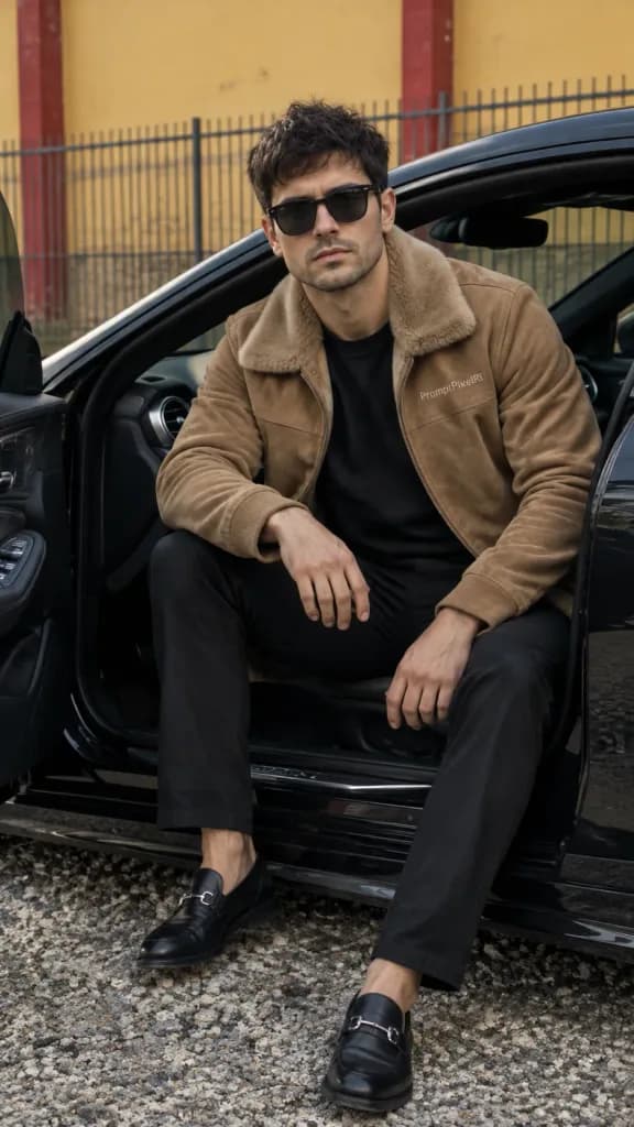 Ritratto Lifestyle su Auto di Lusso