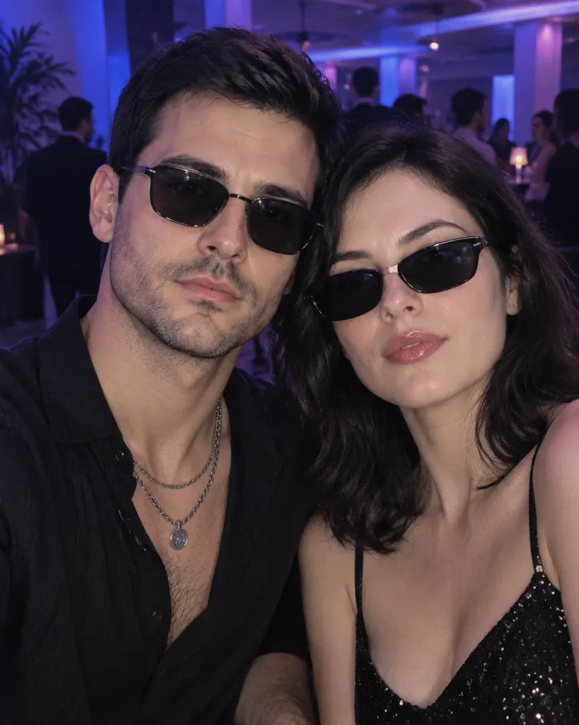 Nightlife Couple Event Selfie Portrait