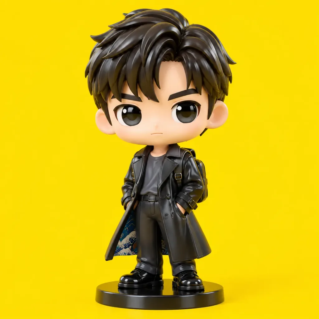 3D Glossy Vinyl Toy Caricature