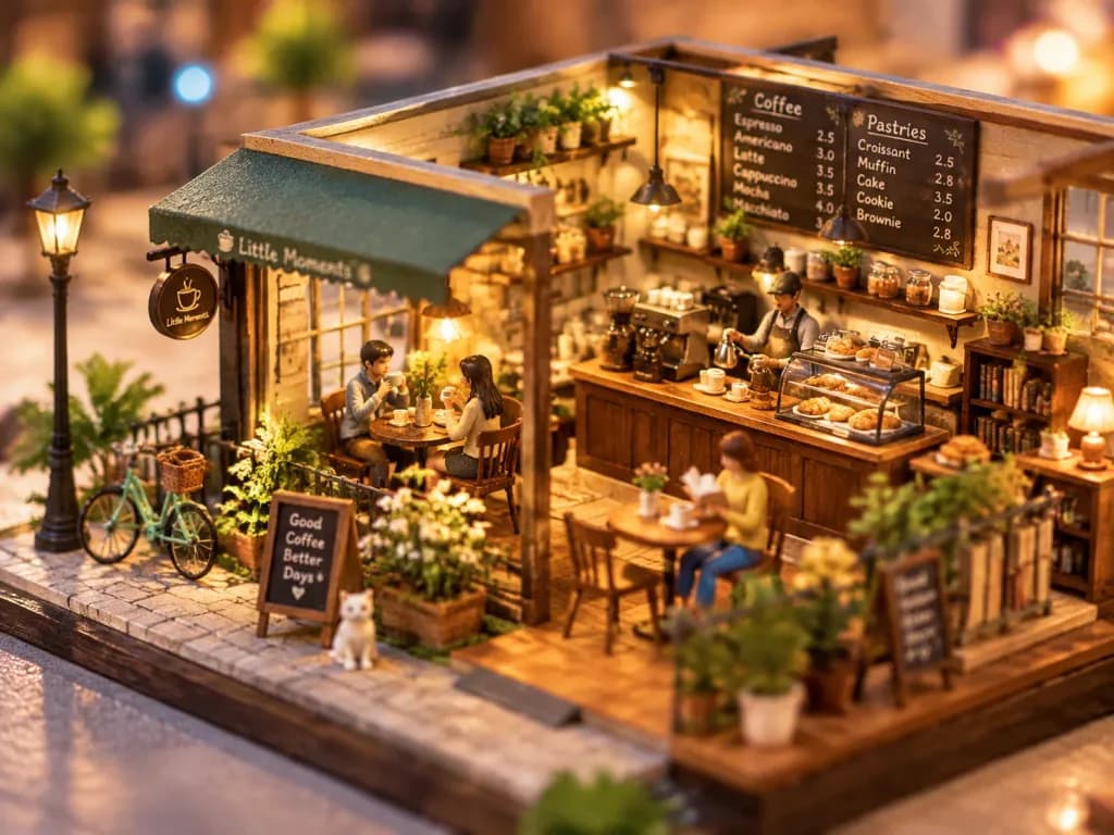 Cozy Everyday Miniature Diorama