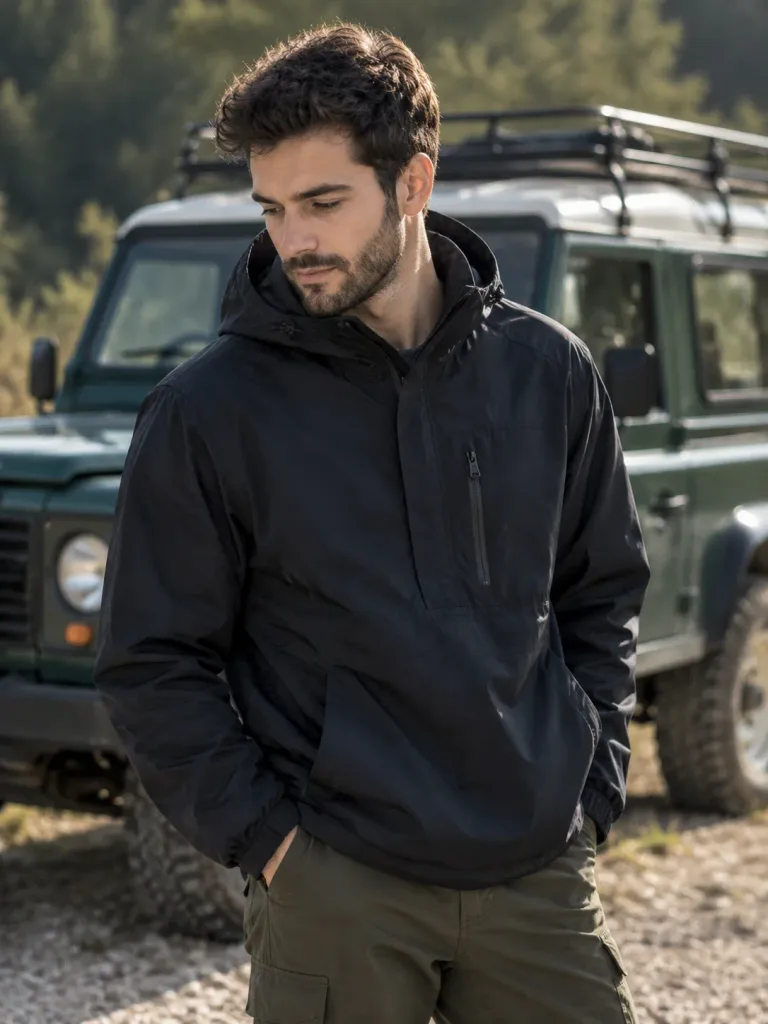 Rugged Male Outdoor Lifestyle Portrait