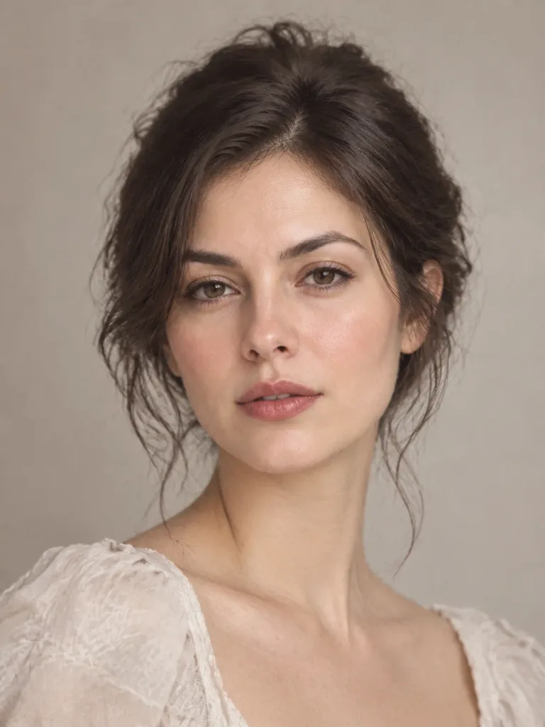 Studyjny Portret Piękna Vintage Coquette