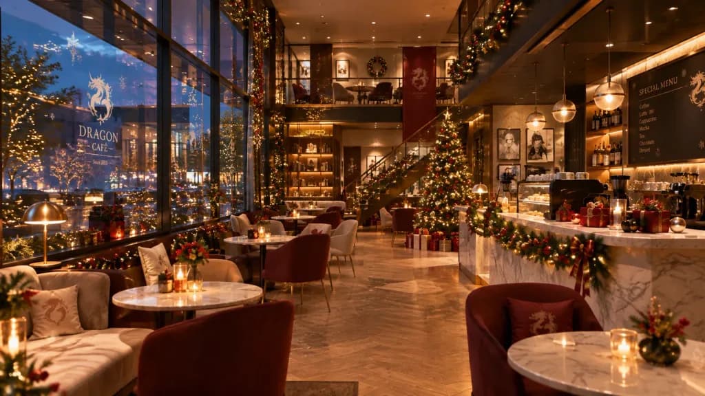 Luxury Daikanyama Christmas Collaboration Cafe