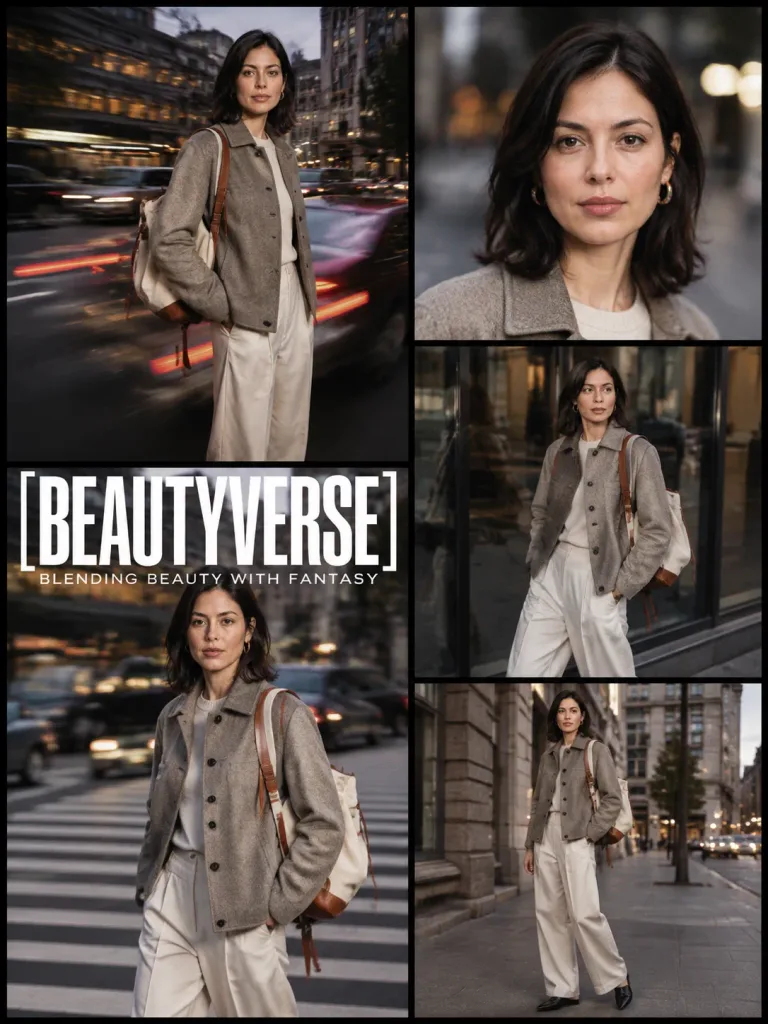 Urban Fashion Editorial Magazine Collage