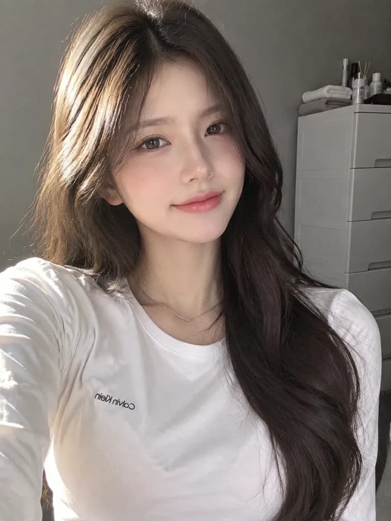 Natural Light Casual Indoor Selfie